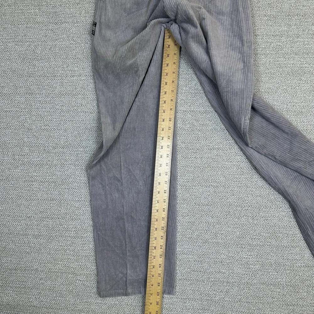 Vtg Y2K LA‎ GATE Wide Leg Baggy Corduroy Jeans Skate Grunge Hip Hop 30x29
